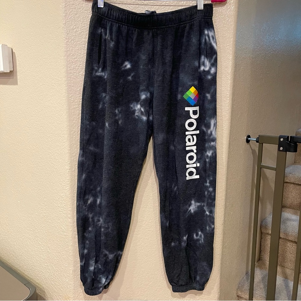 Polaroid tie dye sweatpants